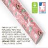 Cute Cowgirl Birthday Wrapping Paper Premium Western Gift Wrap Party Decoration Decor (20 inch x 30 sheet), Pink view 4