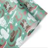 Cute Cowgirl Birthday Wrapping Paper Premium Western Gift Wrap Birthday Party Decoration Decor (12 foot x 30 inch roll) view 1