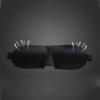 DECHOUS 3D Contoured Sleeping Eye Blinder Eye Covering Patches Plane Cover Shield Shading Cover Shade Shades for Sleep Contoured Mask Travel Breathable Blindfold view 3