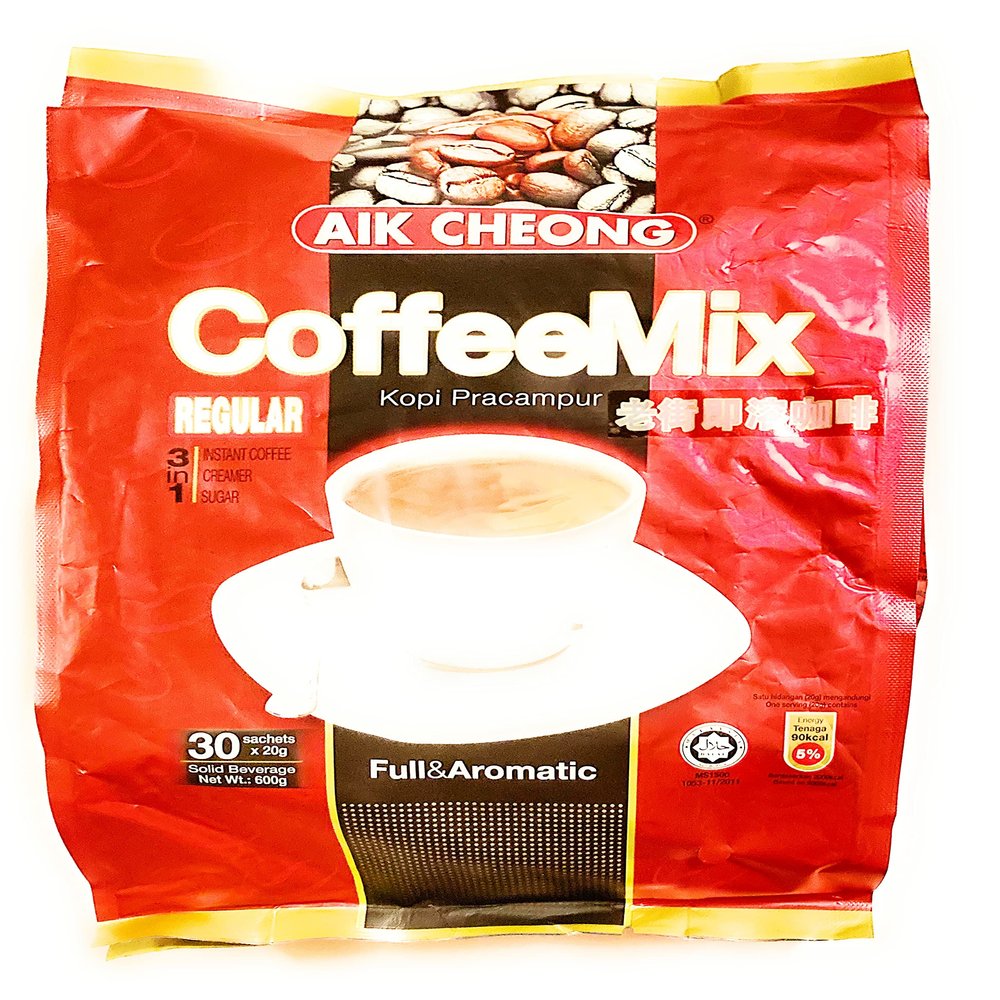 Aik Cheong 3 In 1 Coffee Mix (30 Sachets X 20g)
