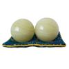 Addune Afghanistan Jade Chinese Baoding Balls Exercise Stress Hand Balls Natural Chinese Health Medicine Marble Balls Light Green view 1
