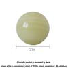 Addune Afghanistan Jade Chinese Baoding Balls Exercise Stress Hand Balls Natural Chinese Health Medicine Marble Balls Light Green view 2