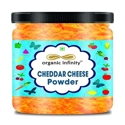 ROSEVILLA Organic Infinity Cheddar Cheese Powder | Cheese Powder for Popcorn - 100 GM by Organic Infinity