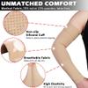 Ailaka Medical Compression Arm Sleeves for Men Women - 20-30 mmHg Lymphedema Compression Sleeves Support for Arms Pain view 3