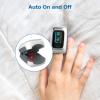 Vibeat Bluetooth Fingertip Pulse Oximeter with Pulse Rate, Blood Oxygen Saturation Monitor | Finger O2 Meter, Batteries and Lanyard Included, Free APP view 3