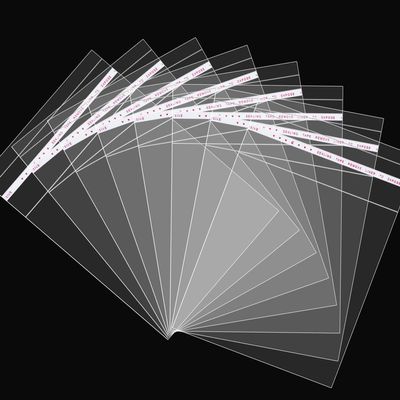 180Pcs Clear Self Sealing Cellophane Bags 5x7 Inches 1.4 Mils Clear Plastic Poly Bags Reusable Self Adhesive OPP Bags Cello Bag for 5x7 Photos, Bakery Cookie Bag, Treat, Jewelry, Envelopes, Cards