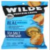 Sea Salt and Vinegar Chicken Chips by Wilde Chips, Thin and Crispy, High Protein, Certified Paleo, Made with Real Chicken, 2.25oz Bag (12 Pack) view 1