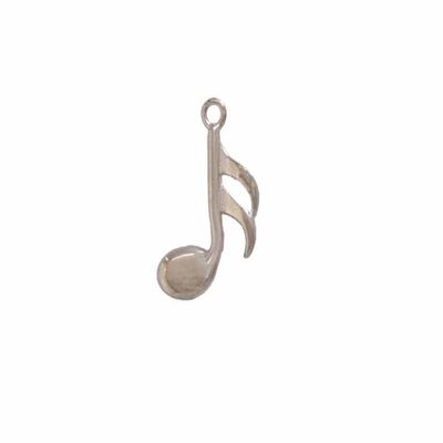 16th Note Charm Sterling Silver 16th Note Charm Silver16th Note Charm 16th Note Jewelry 16th Note Necklace Jewelry Making Pendant For You