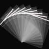 120Pcs Clear Self Sealing Cellophane Bags 6x10 Inches 1.4 Mils Clear Plastic Poly Bags Reusable Self Adhesive Cello Bag OPP Bag for Photos, Jewelry, Gifts, Cards & Envelopes view 1