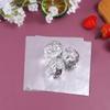 300Pcs Foil Wrapping Paper Silver Aluminum Foil Sheets for Candy Tea Packaging Party Favors and Wrapping 3.93 x 3.93 inches view 4