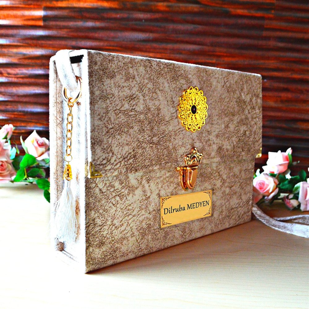 VOGUEHOMEDECOR Lux 30 Juz Quran | 30 Separate Quran Juzz Set | Koran Gift for Muslim | Islamic Birthday Gift, Gift For Mom (Cream)