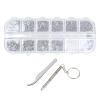 Pilipane Eyeglass Repair Kit with Compact Screw Box, Accurate Screwdriver Set, Screws, Tweezer for Watch Clock Spectacle Eye Glass Repair view 3
