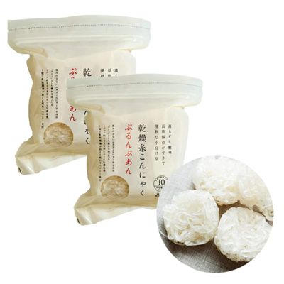 Dried Konjac Shirataki Noodles - 2 Packs - 17.62 oz (8.81 oz x 2) - Low-carb