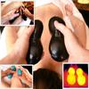 Blissful (Basalt Black)(Set of 2) Synergy Stone - Contoured Hot Stone Massage Tools - Deep Heat for Muscle Tension Relief - Relaxing and Therapeutic - Matte Surface for on Skin with Oil only view 4