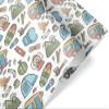 Cute Kawaii Camping Gear Wrapping Paper Premium Father's Day Gift Wrap Camp Birthday Theme Birthday Party Decoration Tent Decor (12 foot x 30 inch roll) view 1
