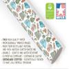 Cute Kawaii Camping Gear Wrapping Paper Premium Father's Day Gift Wrap Camp Birthday Theme Birthday Party Decoration Tent Decor (12 foot x 30 inch roll) view 4