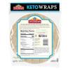 Toufayan KETO Tortilla Wraps - 0g Net Carbs, No Sugar, 11g Fiber & 5g of Protein per wrap | 3 Pack, 18 Wraps Total | Vegan & Kosher view 2