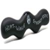 Heat-Wave (Basalt Black) Synergy Stone - Contoured Hot Stone Massage Tool with Radiant Heat - Relaxing and Therapeutic for Neck, Back, Legs, Feet - Natural-Matte Surface for on Skin with Oil only view 1