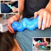 Heat-Wave (Basalt Black) Synergy Stone - Contoured Hot Stone Massage Tool with Radiant Heat - Relaxing and Therapeutic for Neck, Back, Legs, Feet - Natural-Matte Surface for on Skin with Oil only view 3