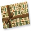 Cute Camping Gear Wrapping Paper Premium Father's Day Gift Wrap Camp Birthday Theme Birthday Party Decoration Tent Decor (12 foot x 30 inch roll) view 3
