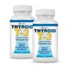 Absolute Nutrition Thyroid T3 Radical Metabolic Support for Women and Men, Energy and Focus, Healthy Thyroid Function, Natural Formula, Non-GMO, No Caffeine, 2 Pack 60 Servings, 120 Capsules view 1