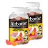 Airborne Kids 500mg Vitamin C Gummies, Kids Immune Support Zinc Gummies with Powerful Antioxidants VIT C & E - 63 Gummies, Assorted Fruit Flavor (Pack of 2) view 1