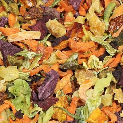 Garden Vegetable Soup Mix by Its Delish, 5 lbs Bulk Bag | Natural Dehydrated Vegetables for Ramen Noodles, Soup, and Chip Dip | Veggies Blend with Beets & Carrots | Vegan, Gluten-Free, and Kosher