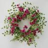 Factory Direct Craft Artificial Beauty Pink Daisy Wreath for Spring Decorations and Candle Ring Centerpieces Size: 16" Dia view 1