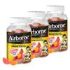 Airborne Kids 500mg Vitamin C Gummies, Kids Immune Support Zinc Gummies with Powerful Antioxidants VIT C & E - 63 Gummies, Assorted Fruit Flavor (Pack of 3) view 1