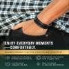 MagnetRX 3X Strength Magnetic Bracelets for Men  Effective Titanium Mens Magnetic Bracelet  Premium Foldover Clasp & Adjustable Length with Sizing Tool & Gift Box (Black) view 2