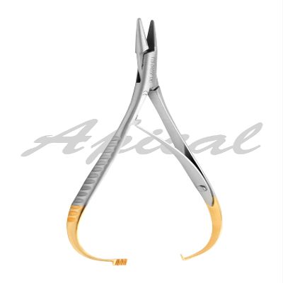 Apical Premium Quality Orthodontic Mathieu Needle Holder 14cm Extra Fine Beak TC