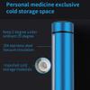 Insulin Cooler Refrigerated Cup Portable Insulin Medicine Cooler Bottle 36H Drug Reefer Travel Cold Refrigerator Diabetic Pen Organizer Medical Cooler (Silver) view 3