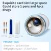 Insulin Cooler Refrigerated Cup Portable Insulin Medicine Cooler Bottle 36H Drug Reefer Travel Cold Refrigerator Diabetic Pen Organizer Medical Cooler (Silver) view 4