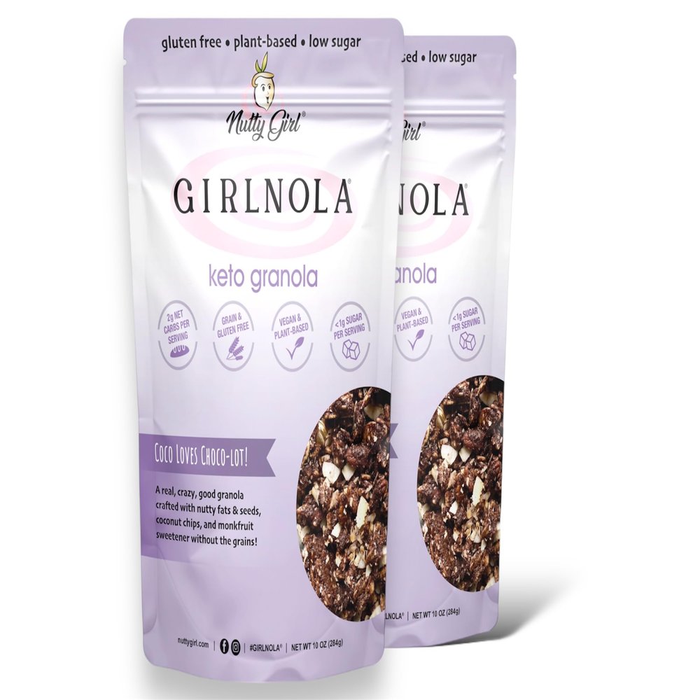 Low Sugar Low Carb Granola Cereal | Coco Loves Choco-Lot | 2 Pack