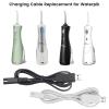 Charger Cord Replacement for Waterpik Water Flosser WP360W WP462 WP450, USB Charging Cable, 5ft (2-Pack) view 2