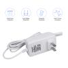 Charger Replacement for Waterpik Water Flosser WP360W WP462 WP450, Power Cord, 5ft, White view 4