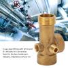5 Way Brass Pipe Fitting G1/4 and G1 Threads Water Oil Gas Pipeline Connector for Kitchen Bathroom and Industry view 3
