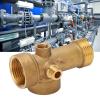 5 Way Brass Pipe Fitting G1/4 and G1 Threads Water Oil Gas Pipeline Connector for Kitchen Bathroom and Industry view 4