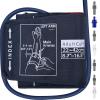Alcarefam Large Blood Pressure Cuff, 8.7-16.5 (22-42CM) BP Cuff Compatible with Omron BP Monitor, Replacement Cuff for Adult Big Arms, 7 Connectors view 1