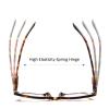 REAVEE 3 Pack Oprah Style Reading Glasses Blue Light Blocking Computer Square Readers for Women with Spring Hinge Anti Glare/Eyestrain 1.0 view 3