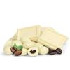 White Chocolate Covered Espresso Beans, by It's Delish, 3 Lbs Jumbo Reusable Container | Coffee Lovers Snack | Gourmet Chocolates Candy Snacks | Made in USA, Kosher Dairy view 2
