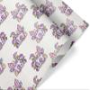 Pastel Goth Skull Snake Wrapping Paper, 20 inch x 30 inch sheet view 1