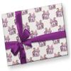 Pastel Goth Skull Snake Wrapping Paper, 20 inch x 30 inch sheet view 3