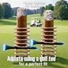 Copper Cigar Caddy Magnetic Cigar Holder for Golf Cart, Solid Copper Construction, Fits Any Cigar Length, Golf Cart Accessory view 3