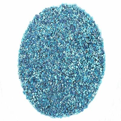 1/4 Ounce Sonoran Rich Blue Shattukite Chrysocolla Inlay 2mm & Less Pieces