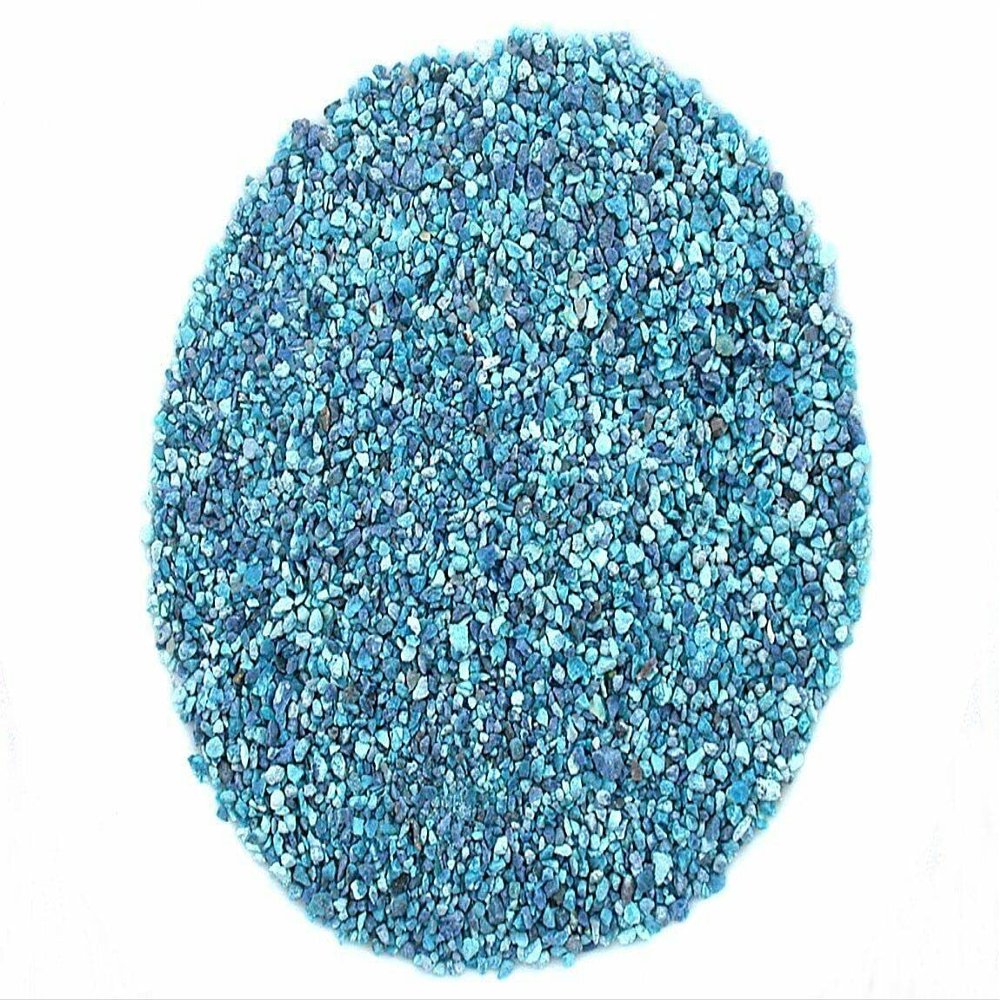 1/4 Ounce Sonoran Rich Blue Shattukite Chrysocolla Inlay 2mm & Less Pieces