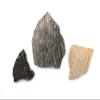Three Pieces of Antique Pottery Shard American Indian Artifacts AP8 view 2