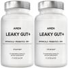 Amen Leaky Gut Supplement - Advanced Formula with Bioavailable L Glutamine, Zinc, Turmeric, DGL Licorice Root - Marshmallow Root - Probiotics & Fermented Prebiotics - Vegan, Non-GMO - 2-Pack view 1
