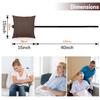 SWISSELITE Post Surgery Pillow for Hysterectomy & C-Section  Abdominal Support with Retractable Straps & Pocket  Adjustable Filling  Fits Waists up to 50" (Ice Pack Not Included) view 4