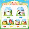 Coume Adopt a Farm Animal Party Favor Farm Drawstring Bags 10 x 12 Inch Cow Chicken Sheep Horse Pig Bag for Kids Girls Boys Spring Summer Party Favor view 4